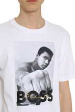 Carica l'immagine nel visualizzatore di Gallery, BOSS x Muhammad Ali - T-shirt in cotone con stampa
