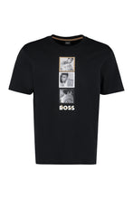 Carica l'immagine nel visualizzatore di Gallery, BOSS x Muhammad Ali - T-shirt in cotone con stampa
