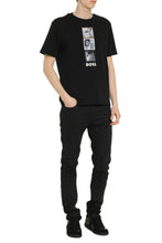 Carica l'immagine nel visualizzatore di Gallery, BOSS x Muhammad Ali - T-shirt in cotone con stampa

