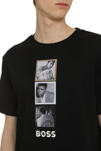 Carica l'immagine nel visualizzatore di Gallery, BOSS x Muhammad Ali - T-shirt in cotone con stampa

