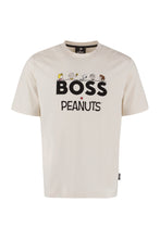 Carica l'immagine nel visualizzatore di Gallery, BOSS x PEANUTS - T-shirt in cotone con ricamo
