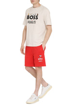 Carica l'immagine nel visualizzatore di Gallery, BOSS x PEANUTS - T-shirt in cotone con ricamo
