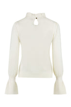 Load image into Gallery viewer, Ribbed cashmere and wool sweater

