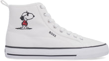 Carica l'immagine nel visualizzatore di Gallery, BOSS x PEANUTS - Sneakers high-top in tela
