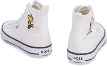 Carica l'immagine nel visualizzatore di Gallery, BOSS x PEANUTS - Sneakers high-top in tela
