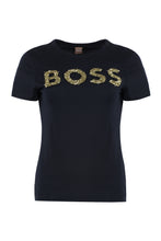 Carica l'immagine nel visualizzatore di Gallery, T-shirt girocollo in cotone

