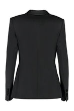 Carica l'immagine nel visualizzatore di Gallery, Blazer con revers in raso
