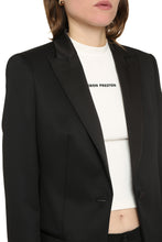 Carica l'immagine nel visualizzatore di Gallery, Blazer con revers in raso
