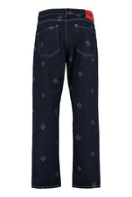 Carica l'immagine nel visualizzatore di Gallery, Jeans straight leg a 5 tasche
