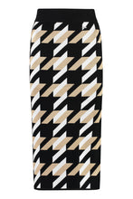 Carica l'immagine nel visualizzatore di Gallery, Gonna a tubino in maglia jacquard
