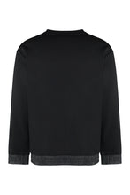 Load image into Gallery viewer, Cotton blend crew-neck sweatshirt
