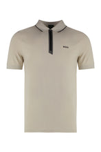 Load image into Gallery viewer, Stretch cotton short sleeve polo shirt
