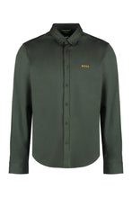 Carica l'immagine nel visualizzatore di Gallery, Camicia in cotone con collo button-down
