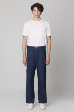 Load image into Gallery viewer, Linen crew-neck T-shirt
