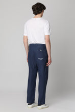 Load image into Gallery viewer, Linen crew-neck T-shirt
