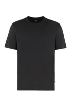 Load image into Gallery viewer, Cotton blend crew-neck T-shirt
