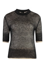 Carica l'immagine nel visualizzatore di Gallery, Pullover girocollo in misto mohair

