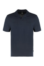Load image into Gallery viewer, Cotton linen polo shirt
