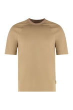 Carica l'immagine nel visualizzatore di Gallery, T-shirt girocollo in tessuto tecnico

