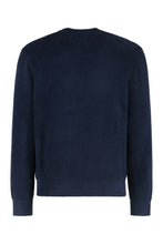 Carica l'immagine nel visualizzatore di Gallery, Maglione regular fit con lavorazione effetto velluto a coste
