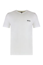 Carica l'immagine nel visualizzatore di Gallery, T-shirt girocollo in tessuto tecnico

