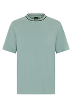 Carica l'immagine nel visualizzatore di Gallery, T-shirt in cotone con logo sul girocollo
