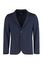Carica l'immagine nel visualizzatore di Gallery, Blazer slim fit in lana
