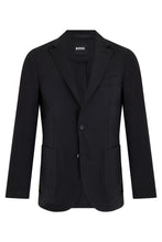 Carica l'immagine nel visualizzatore di Gallery, Blazer slim fit in misto lino
