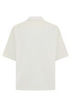 Carica l'immagine nel visualizzatore di Gallery, Camicia a maniche corte in misto seta
