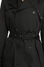 Carica l'immagine nel visualizzatore di Gallery, Trench coat in gabardine

