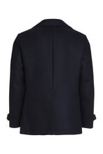 Load image into Gallery viewer, Double-breasted wool and cashmere coat
