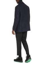 Load image into Gallery viewer, Double-breasted wool and cashmere coat
