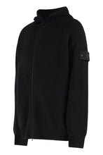 Carica l'immagine nel visualizzatore di Gallery, Maglione con zip e cappuccio in cashmere
