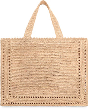 Carica l'immagine nel visualizzatore di Gallery, Tote bag Floral in rafia
