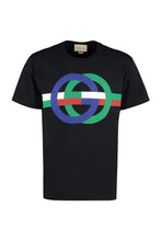 Load image into Gallery viewer, Cotton crew-neck T-shirt
