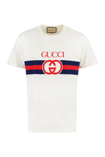 Load image into Gallery viewer, Cotton crew-neck T-shirt

