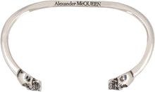 Carica l'immagine nel visualizzatore di Gallery, Bracciale Twin Skull in ottone
