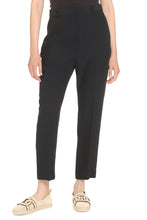 Load image into Gallery viewer, Crepe pants with straight legs
