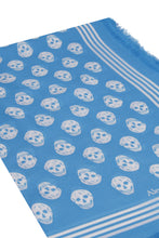 Carica l'immagine nel visualizzatore di Gallery, Foulard con motivo teschi
