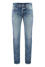 Load image into Gallery viewer, 5-pocket slim fit jeans
