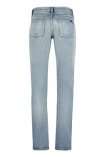 Carica l'immagine nel visualizzatore di Gallery, Jeans straight leg a 5 tasche

