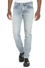 Carica l'immagine nel visualizzatore di Gallery, Jeans straight leg a 5 tasche
