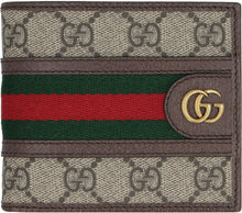 Carica l'immagine nel visualizzatore di Gallery, Portafoglio flap-over Ophidia GG
