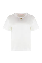 Carica l'immagine nel visualizzatore di Gallery, T-shirt in cotone con logo
