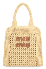Carica l'immagine nel visualizzatore di Gallery, Mini tote bag in rafia
