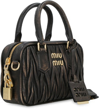 Load image into Gallery viewer, Leather boston mini bag
