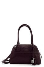 Load image into Gallery viewer, Bowling bag Vivant in suede leather
