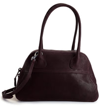 Load image into Gallery viewer, Bowling bag Vivant in suede leather
