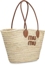 Carica l'immagine nel visualizzatore di Gallery, Tote bag in rafia
