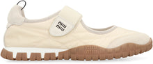 Load image into Gallery viewer, Tyre ballerinas in technical fabric and suede
